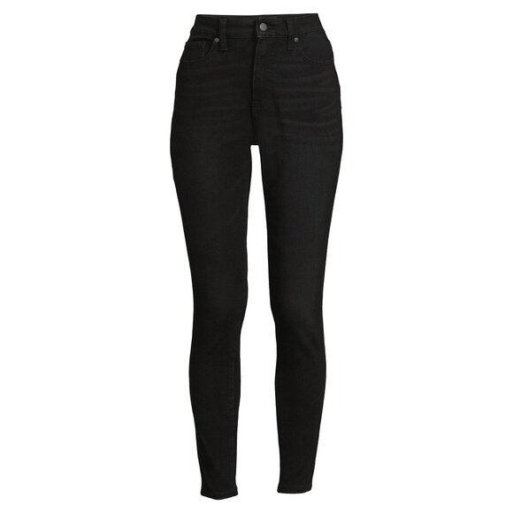 Time and Tru Women's High Rise Curvy Skinny Jeans, Available in Regular- Size 16 - Picture 2 of 3